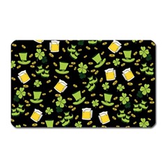 St Patricks Day Pattern Magnet (rectangular) by Valentinaart