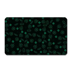 St Patricks Day Pattern Magnet (rectangular) by Valentinaart