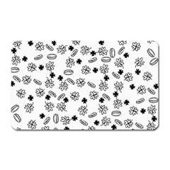 St Patricks Day Pattern Magnet (rectangular) by Valentinaart