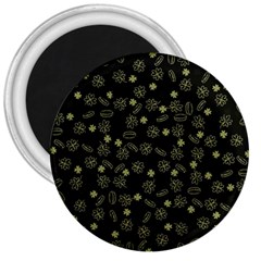 St Patricks Day Pattern 3  Magnets by Valentinaart