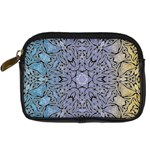 Tile Design Art Mosaic Pattern Digital Camera Leather Case Front
