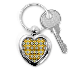 Summer Decorative Festive Key Chains (heart)  by pepitasart