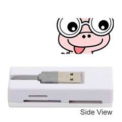 Literal Bookworm Memory Card Reader (stick) by emeraldwolfpress