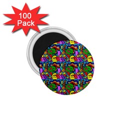 Graffiti 3 1 1 75  Magnets (100 Pack)  by ArtworkByPatrick