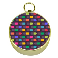 Background Colorful Geometric Gold Compasses by HermanTelo