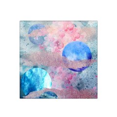 Abstract Clouds And Moon Satin Bandana Scarf by charliecreates
