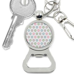 Seamless Pattern Pastels Background Pink Bottle Opener Key Chains by HermanTelo