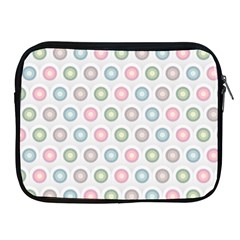 Seamless Pattern Pastels Background Pink Apple Ipad 2/3/4 Zipper Cases by HermanTelo