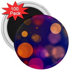 Seamless Pattern Design Tiling 3  Magnets (100 Pack) by HermanTelo