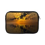 Sunset Reflection Birds Clouds Sky Apple iPad Mini Zipper Cases Front