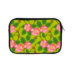 Roses Flowers Pattern Bud Pink Apple Ipad Mini Zipper Cases by HermanTelo