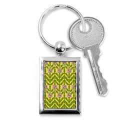 Texture Nature Erica Key Chains (rectangle)  by HermanTelo