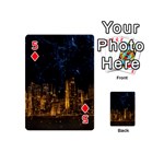 Architecture Buildings City Playing Cards Double Sided (Mini) Front - Diamond5