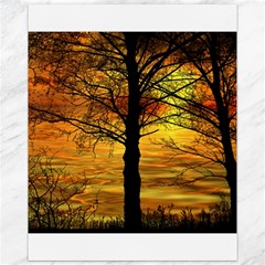 Nature Sunset Landscape Sun Canvas 11  X 14  by Pakrebo