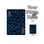 Background Abstract Textile Design Playing Cards Double Sided (Mini) Front - ClubQ