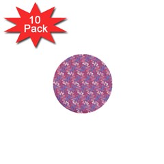 Pattern Abstract Squiggles Gliftex 1  Mini Buttons (10 Pack)  by HermanTelo