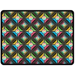 Pattern Pastels Background Double Sided Fleece Blanket (large)  by HermanTelo
