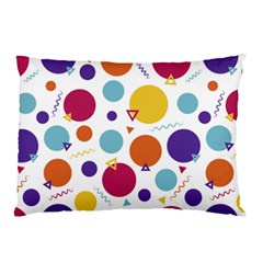 Background Polka Dot Pillow Case (two Sides) by HermanTelo