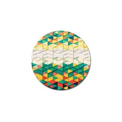 Background Triangle Golf Ball Marker by HermanTelo