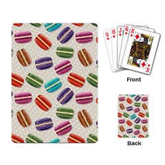 Macaron Bread Playing Cards Single Design by HermanTelo