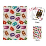 Macaron Bread Playing Cards Single Design Back