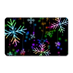 Snowflakes Magnet (rectangular) by HermanTelo