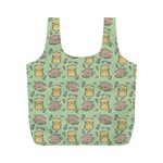 Hamster Pattern Full Print Recycle Bag (M) Front