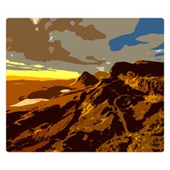 Scotland Monti Mountains Mountain Double Sided Flano Blanket (small)  by Sapixe
