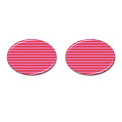Stripes Striped Design Pattern Cufflinks (oval) by Sapixe