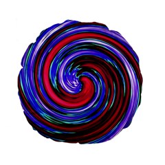 Swirl Vortex Motion Standard 15  Premium Flano Round Cushions by HermanTelo