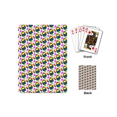 Sweet Dessert Food Cake Pattern Playing Cards (mini) by HermanTelo