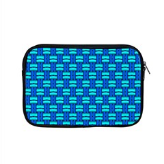 Pattern Graphic Background Image Blue Apple Macbook Pro 15  Zipper Case by Bajindul