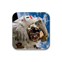 Astronaut Space Shuttle Discovery Rubber Coaster (square)  by Pakrebo