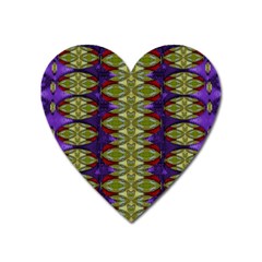 Divine Flowers Striving To Reach Universe Heart Magnet by pepitasart