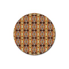 Nr-3 Colorful Magnet 3  (round) by ArtworkByPatrick