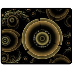 Fractal Fractal Art Fantasy Fleece Blanket (medium)  by Pakrebo