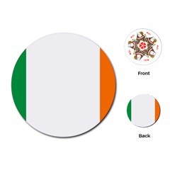 Ireland Flag Irish Flag Playing Cards Single Design (round) by FlagGallery