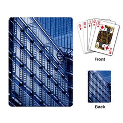 Abstract Architecture Azure Playing Cards Single Design (rectangle) by Pakrebo
