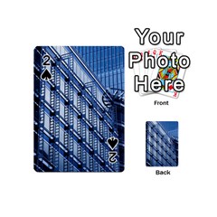 Abstract Architecture Azure Playing Cards 54 Designs (mini) by Pakrebo