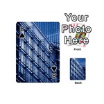 Abstract Architecture Azure Playing Cards 54 Designs (Mini) Front - Spade8