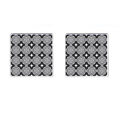Seamless Pattern Ornament Cufflinks (square) by Pakrebo