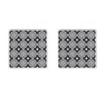 Seamless Pattern Ornament Cufflinks (Square) Front(Pair)