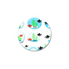 Fish Goldfish Water Golf Ball Marker by Bajindul
