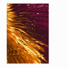 Lines Curlicue Fantasy Colorful Large Garden Flag (two Sides) by Bajindul