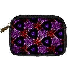 Pattern Abstract Wallpaper Art Digital Camera Leather Case by Pakrebo