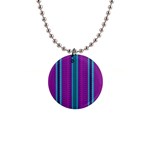 Fabric Pattern Color Structure 1  Button Necklace Front