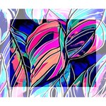 Tropical leaves Resize 2000x2000 Same A3580b Deluxe Canvas 14  x 11  (Stretched) 14  x 11  x 1.5  Stretched Canvas