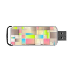 Background Abstract Grid Portable Usb Flash (one Side) by Simbadda