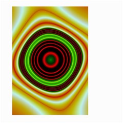 Digital Art Background Yellow Red Large Garden Flag (two Sides) by Sudhe