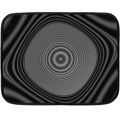 Digital Art Background Black White Fleece Blanket (mini) by Sudhe